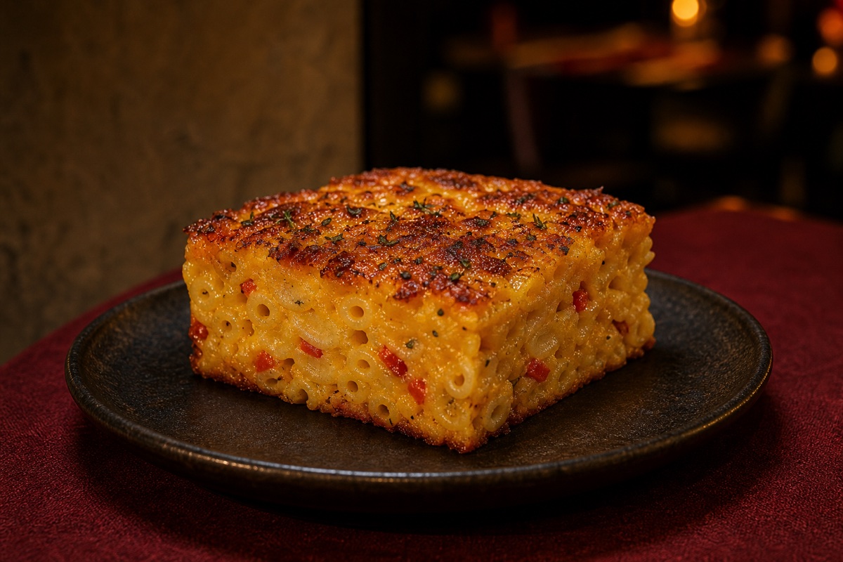 Baked Mac Pie from Àṣẹ & Ember