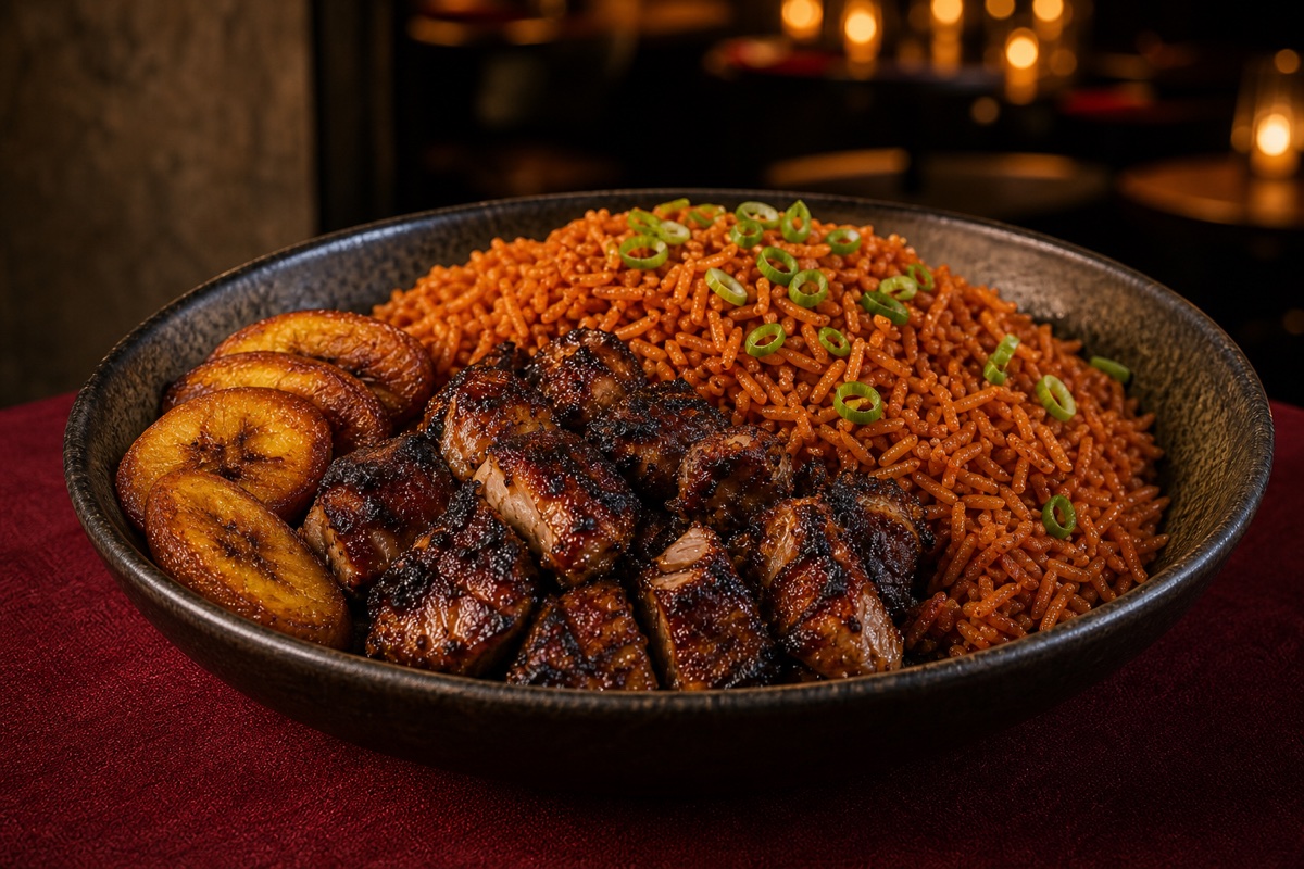 Smoky Party Jollof from Àṣẹ & Ember